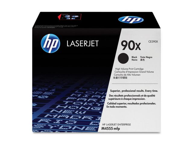 Toner HP CE390X 24K zwart