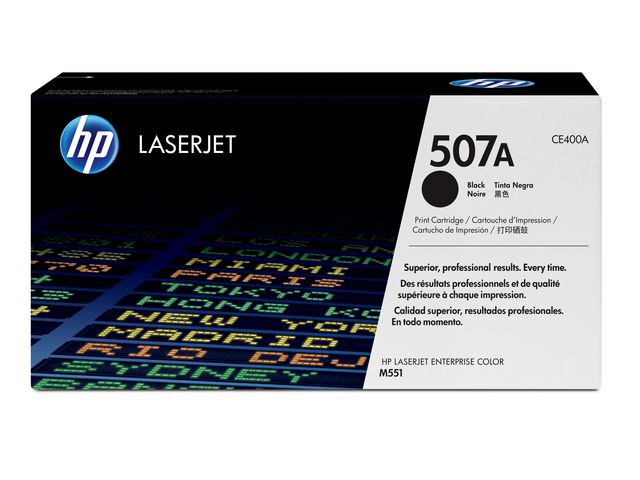 Toner HP CE400A 5.5K zwart