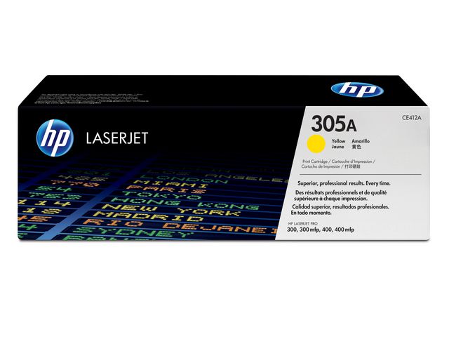 Toner HP CE412A 2,6K geel