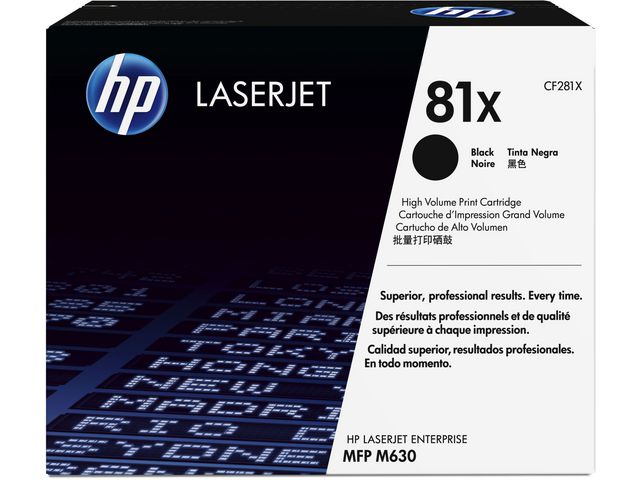 Toner HP CF281X 25K zwart