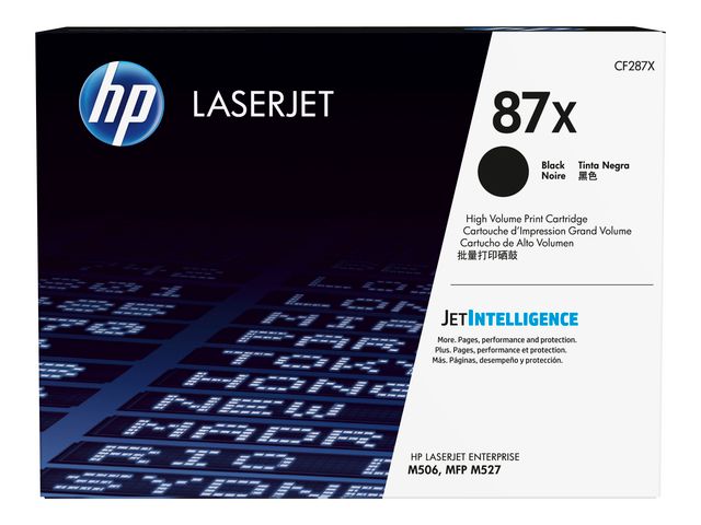 Toner HP CF287X 18K zwart