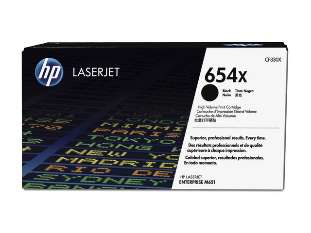 Toner HP CF330X Type 654X 20,5K zwart