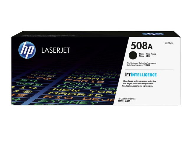 Toner HP CF360A 508A 6K zwart