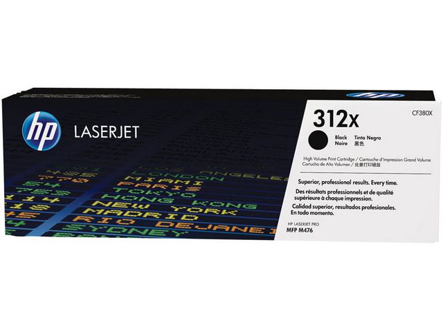 Toner HP CF380X Type 312X 4,4K zwart