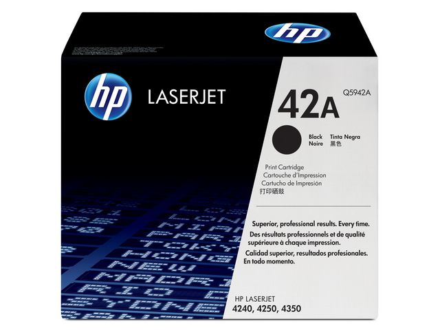 Toner HP Q5942A 10K zwart