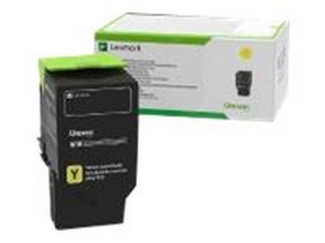 Toner Lexmark 78C2UYE ultra HY geel