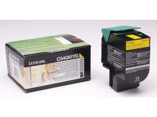 Toner Lexmark C540/543/544 X543 geel