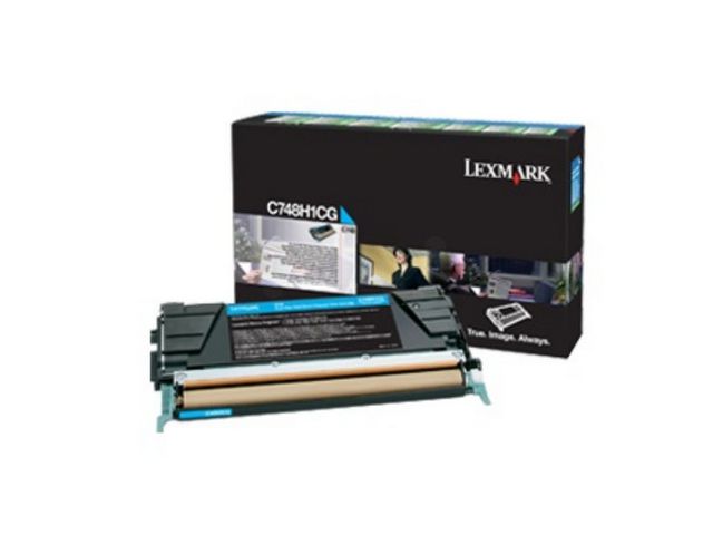 TONER LEXMARK C748 CYAAN 10K