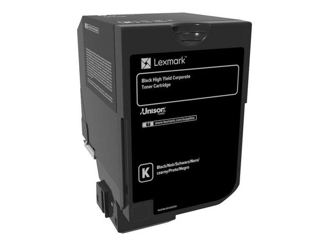 Toner Lexmark CS720 CS725 20k zwart