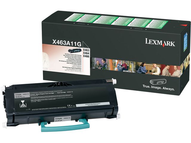 TONER LEXMARK X463, X464, X466 ZW