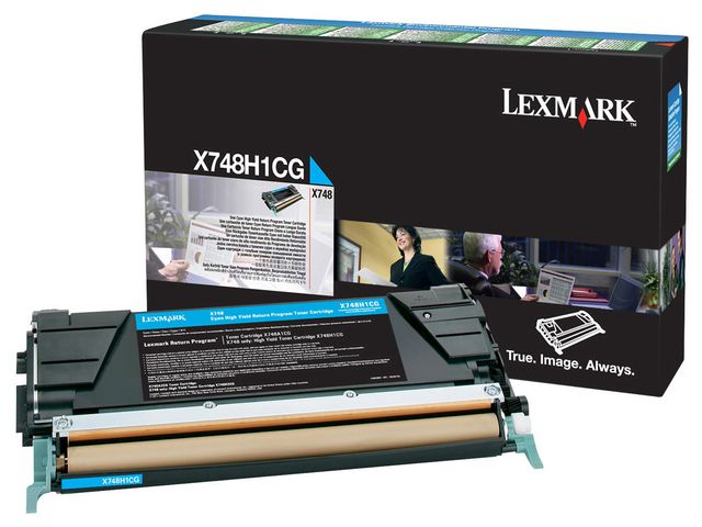 Toner Lexmark X746/X748 10K cyan