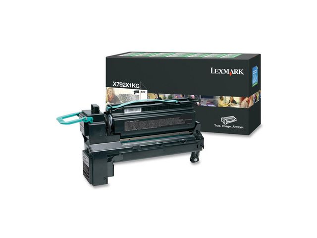 Toner Lexmark X792X1KG 20K zwart