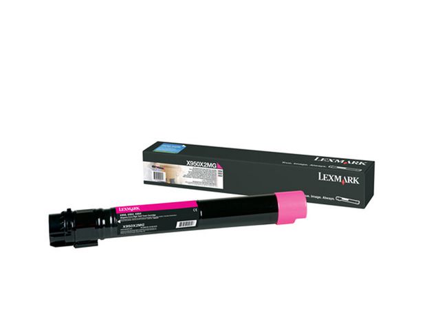 Toner Lexmark X950X2MG HC 22K magenta