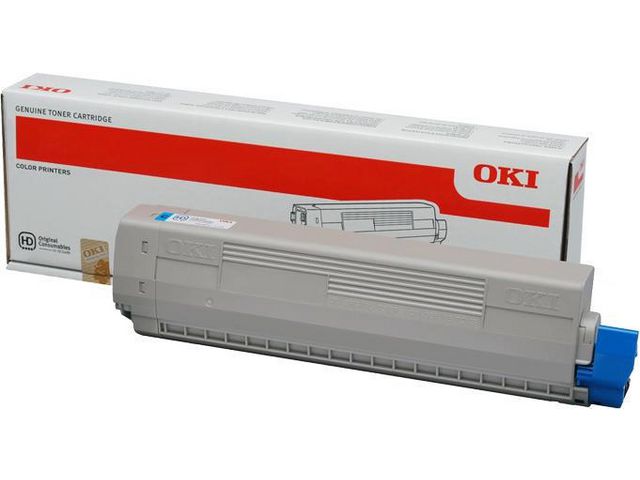 Toner Oki C612 6K cyan