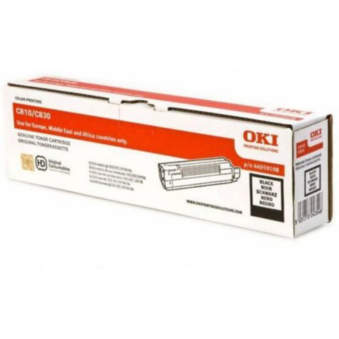 Toner Oki C810/C830 8K zwart