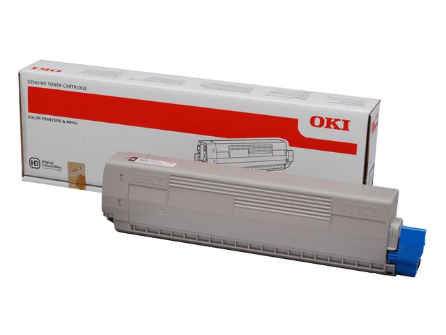 Toner Oki C822 7K zwart