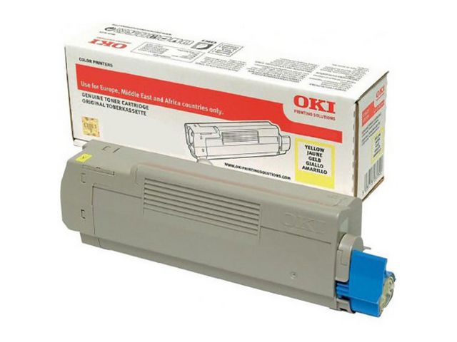 Toner Oki C823/833/843 7K geel