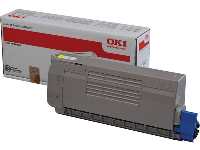 Toner Oki MC760dn geel