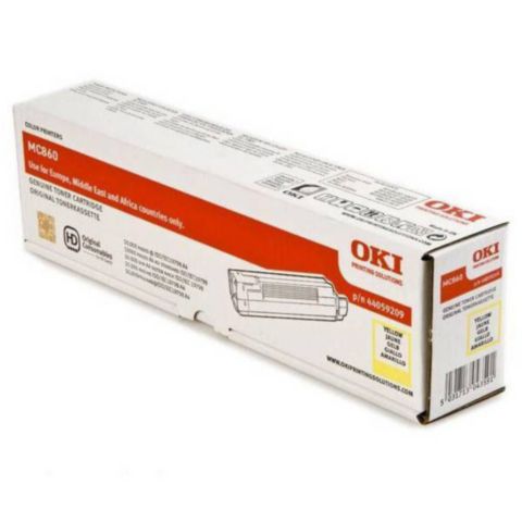 TONER OKI MC860 GEEL