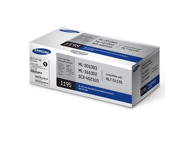 TONER SAMSUNG MLT-D119S ZWART