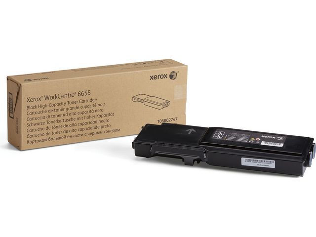 Toner Xerox WC6655 Zwart High 11K