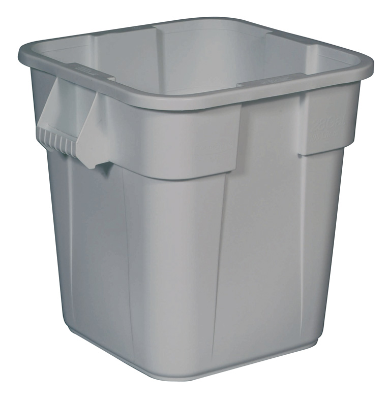 Vierkante Brute container 106 ltr, Rubbermaid