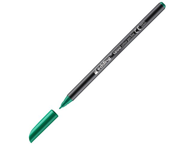 Viltstift edding 1200 0,5-1 mm groen/d10