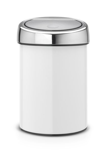 Wandafvalemmertje Touch Bin 3 ltr, Brabantia