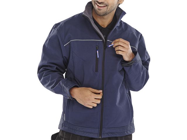 Werkjas navy blauw 4XL