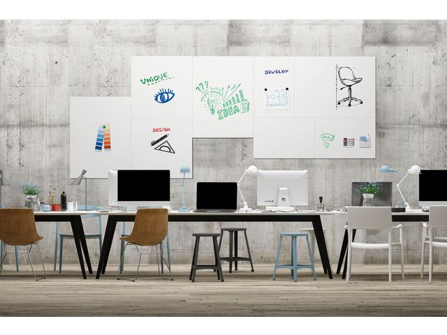 Whiteboard Lega Board-Up 75x75cm