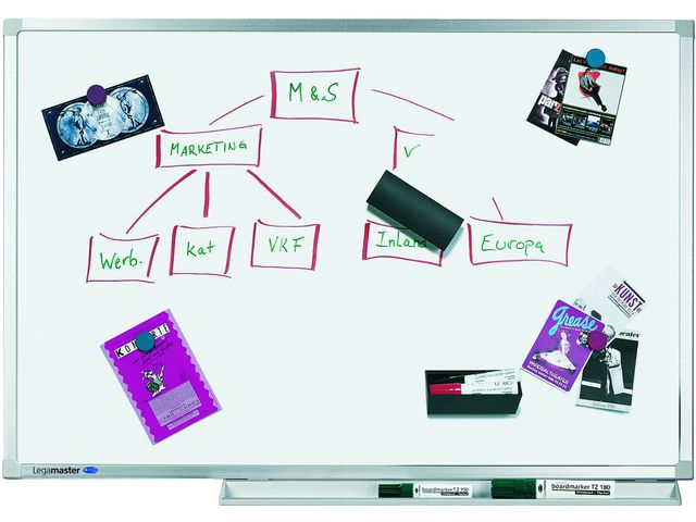 Whiteboard Lega Prof emaille 155x200