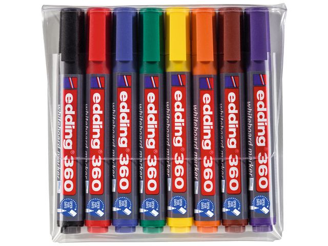 Whiteboard marker edding 360 assorti/et8