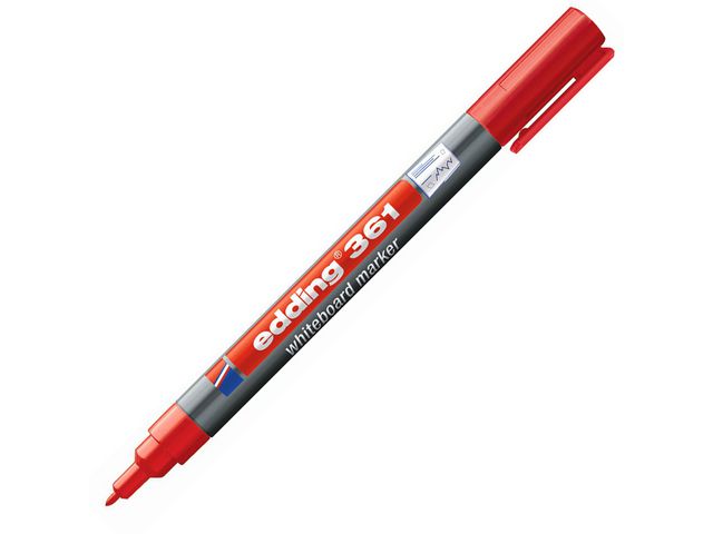 Whiteboard marker edding 361 1mm rd/ds10