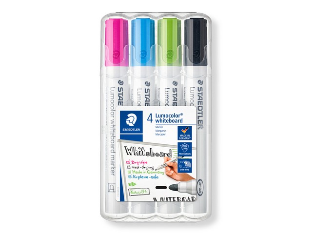 Whiteboard marker LC 351 2mm assorti/ds4