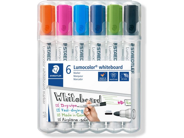 Whiteboard marker LC 351 2mm assorti/ds6