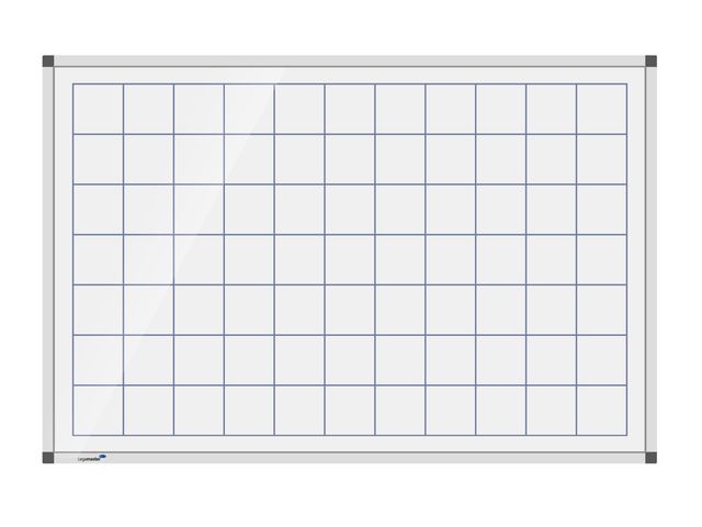 Whiteboard raster 60x90 cm