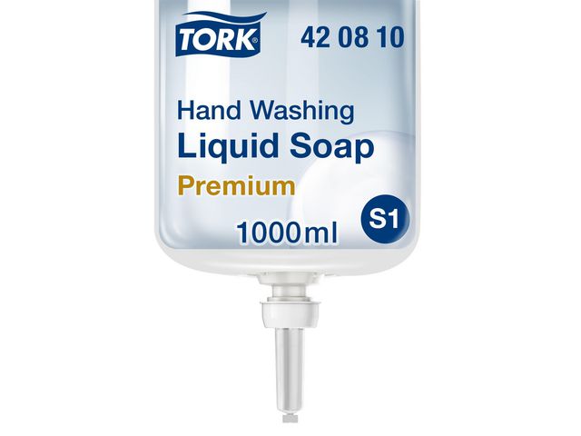 Zeep Tork S1 Prem Liq antibac/fl 1L