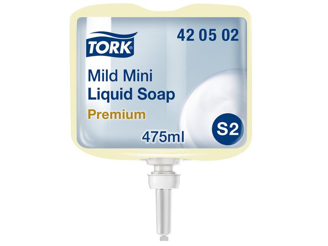 Zeep Tork S2 Prem Liq Mild 475ml/bx8